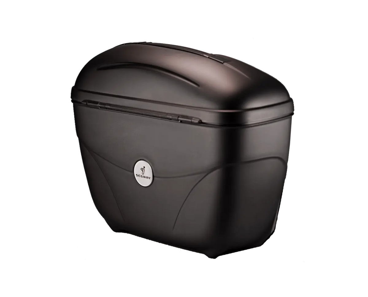 Top case de rangement à coque rigide noire pour gyropode Segway