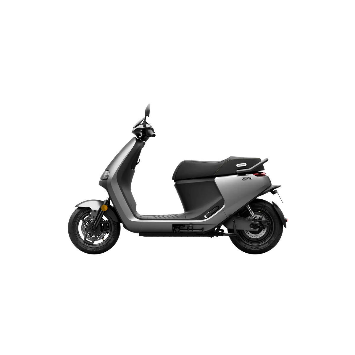 Scooter électrique Segway E150 S gris, vue de profil