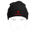 Bonnet Segway noir avec logo brodé