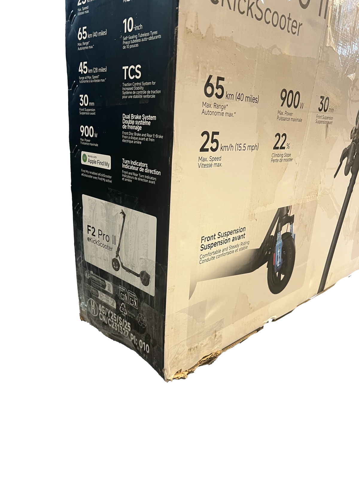 Ninebot KickScooter F2 Pro E II - Offre Bonnes affaires — Ninebot F2 Pro E II / Ninebot F2 E II — vue 7 | Segway France