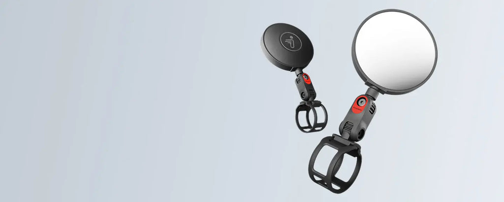 Paire de rétroviseurs Segway Ninebot avec fixation guidon, vue produit