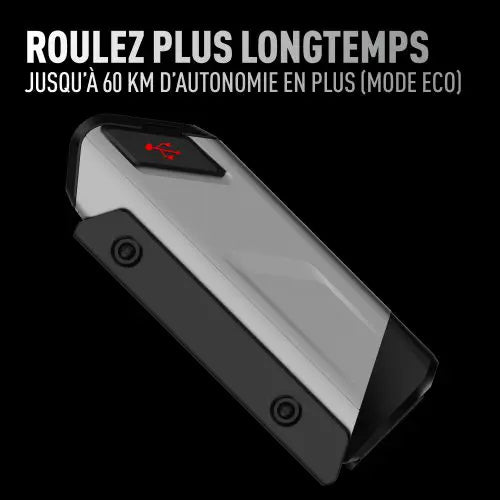Batterie additionnelle Segway GT3 E : jusqu'à 60 km d'autonomie en plus en mode éco