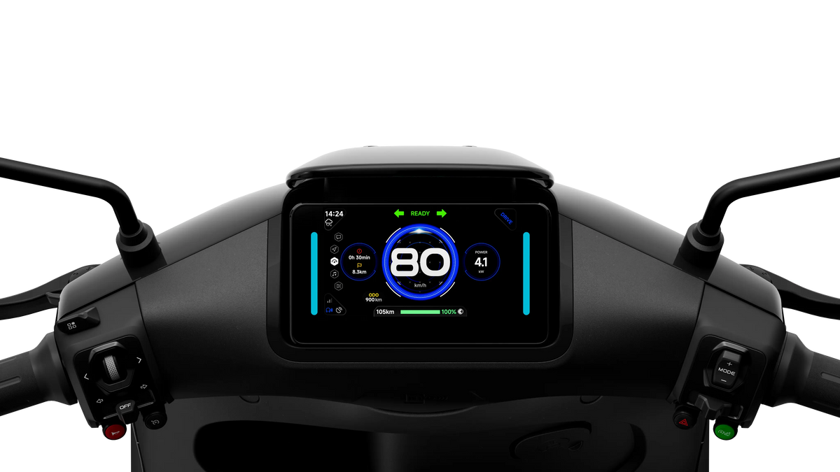 Écran TFT couleur du tableau de bord du scooter électrique Segway E250 S