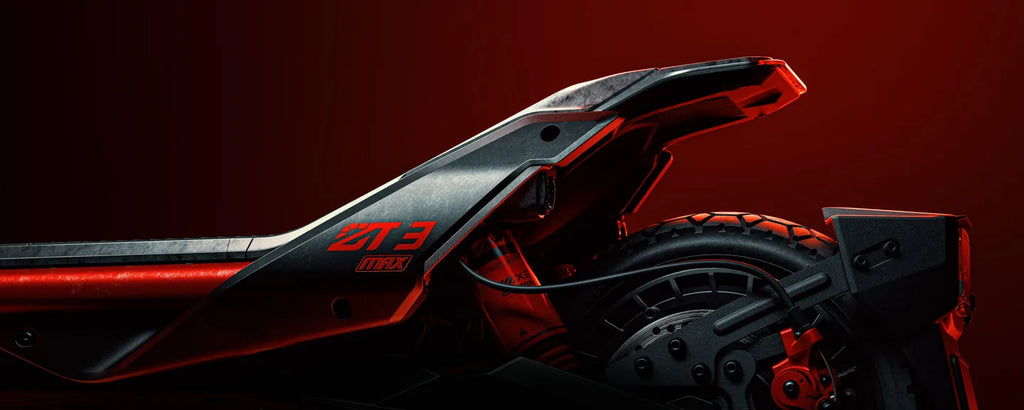 Arrière relevé de la Segway ZT3 MAX E