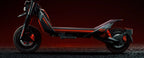 Segway ZT3 MAX E noire et rouge vue de profil